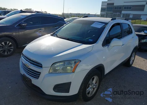 2016 Chevrolet Trax Lt из США, поврежденный, VIN KL7CJLSB8GB608483